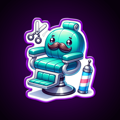 Barbers Chair With A Mustache Barber Shop Haircut Led Neon Sign - Shineneon