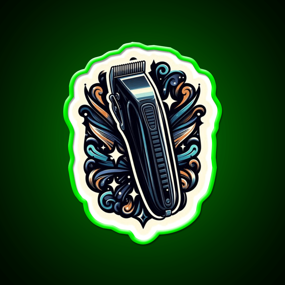 Barbers Hair Clippers Barber Shop Haircut Led Neon Sign - Shineneon