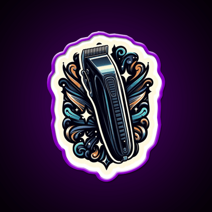 Barbers Hair Clippers Barber Shop Haircut Led Neon Sign - Shineneon