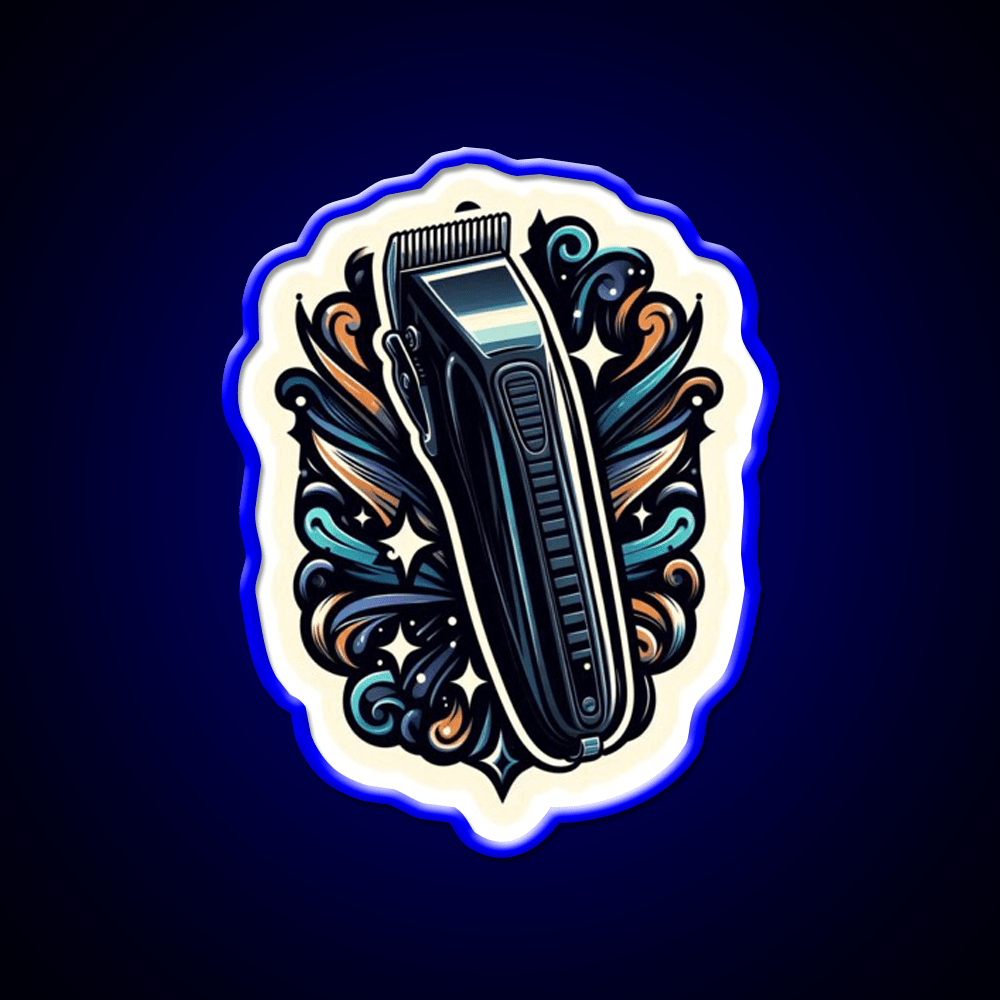 Barbers Hair Clippers Barber Shop Haircut Led Neon Sign - Shineneon