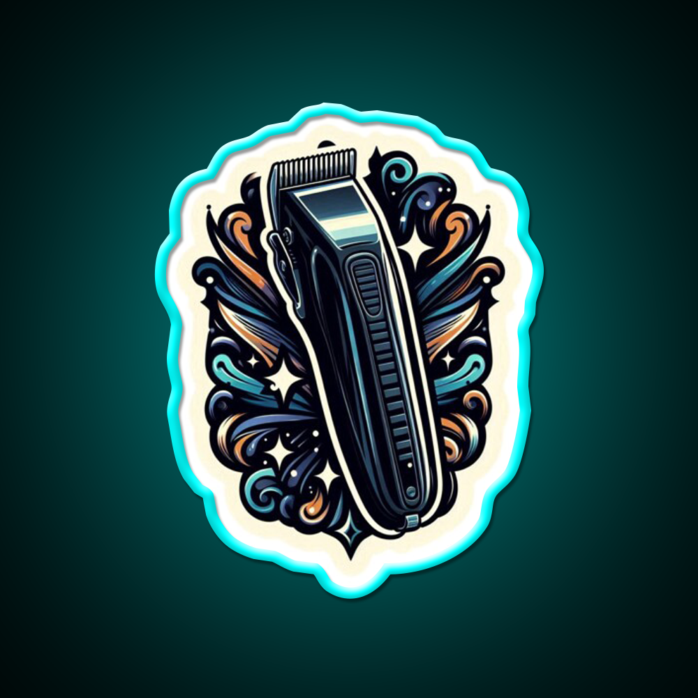 Barbers Hair Clippers Barber Shop Haircut Led Neon Sign