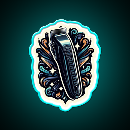 Barbers Hair Clippers Barber Shop Haircut Led Neon Sign