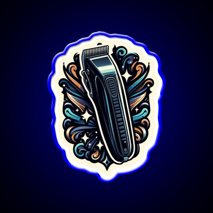 Barbers Hair Clippers Barber Shop Haircut Led Neon Sign