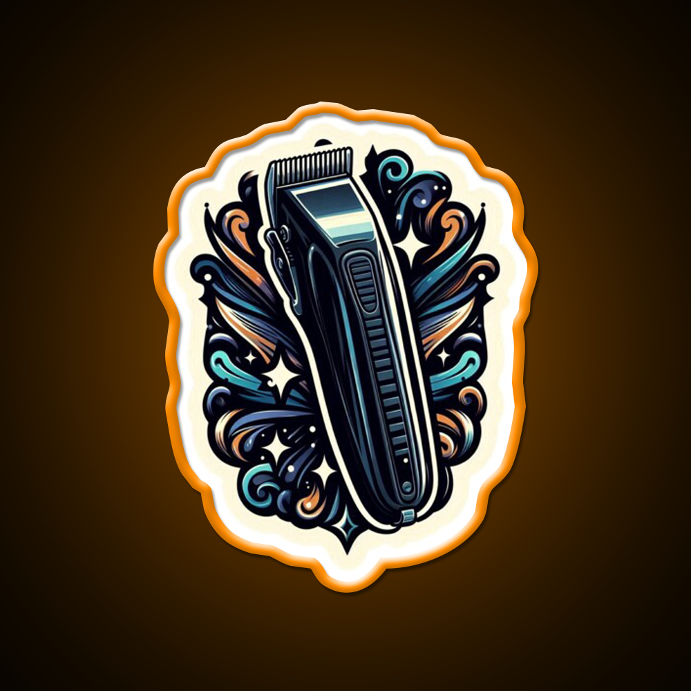 Barbers Hair Clippers Barber Shop Haircut Led Neon Sign