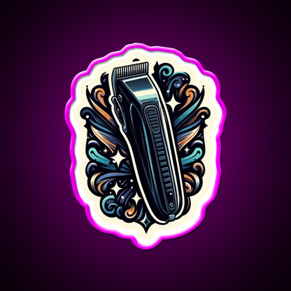 Barbers Hair Clippers Barber Shop Haircut Led Neon Sign