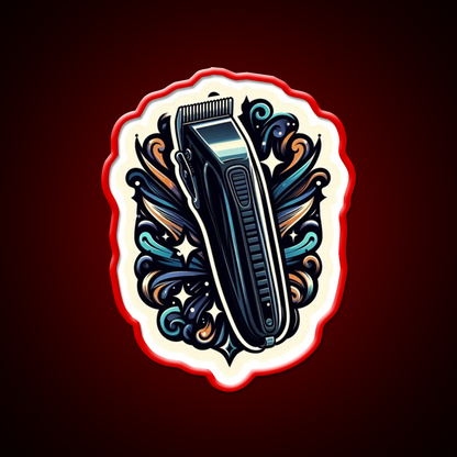 Barbers Hair Clippers Barber Shop Haircut Led Neon Sign