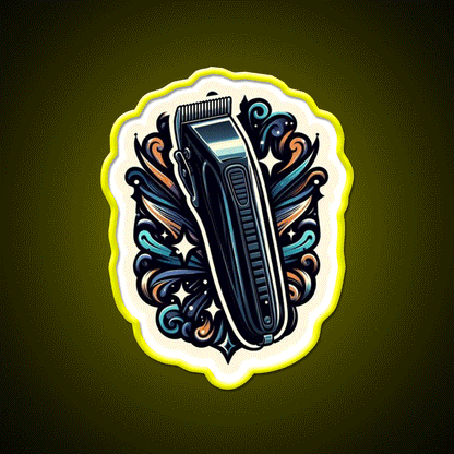 Barbers Hair Clippers Barber Shop Haircut Led Neon Sign