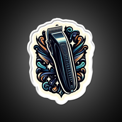 Barbers Hair Clippers Barber Shop Haircut Led Neon Sign