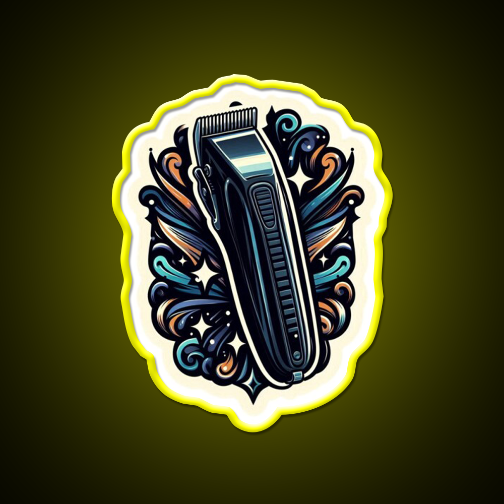 Barbers Hair Clippers Barber Shop Haircut Led Neon Sign