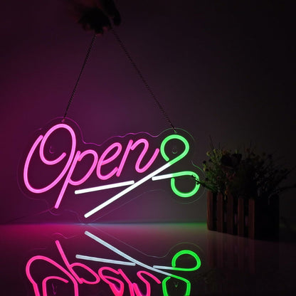 Barbershop Haircut Open Neon Sign | Shineneon