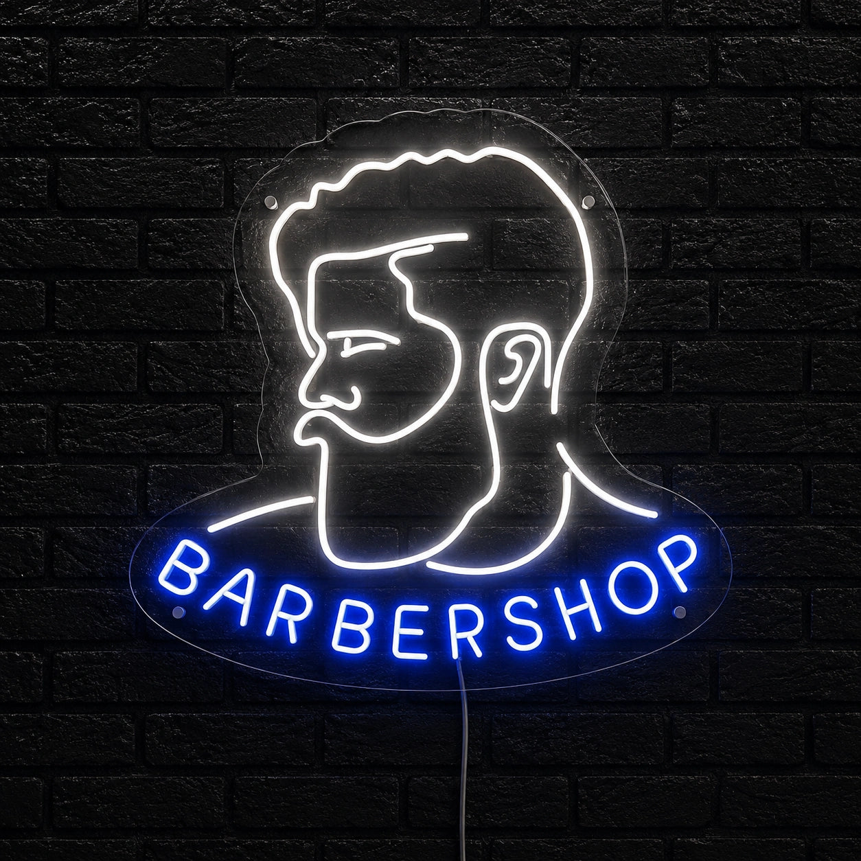 Barbershop LED Neon Sign - 01 Original Product Image