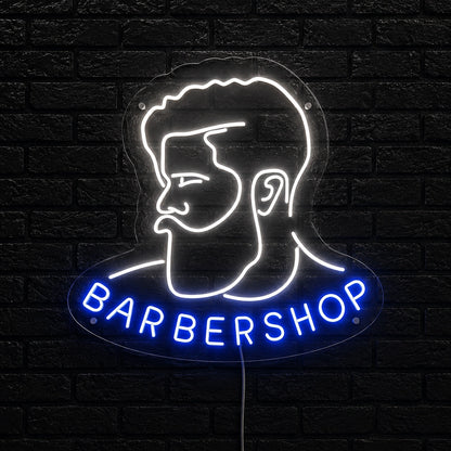 Barbershop LED Neon Sign - 01 Original Product Image
