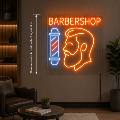 Barbershop LED Neon Sign Bedroom Decor - Shineneon
