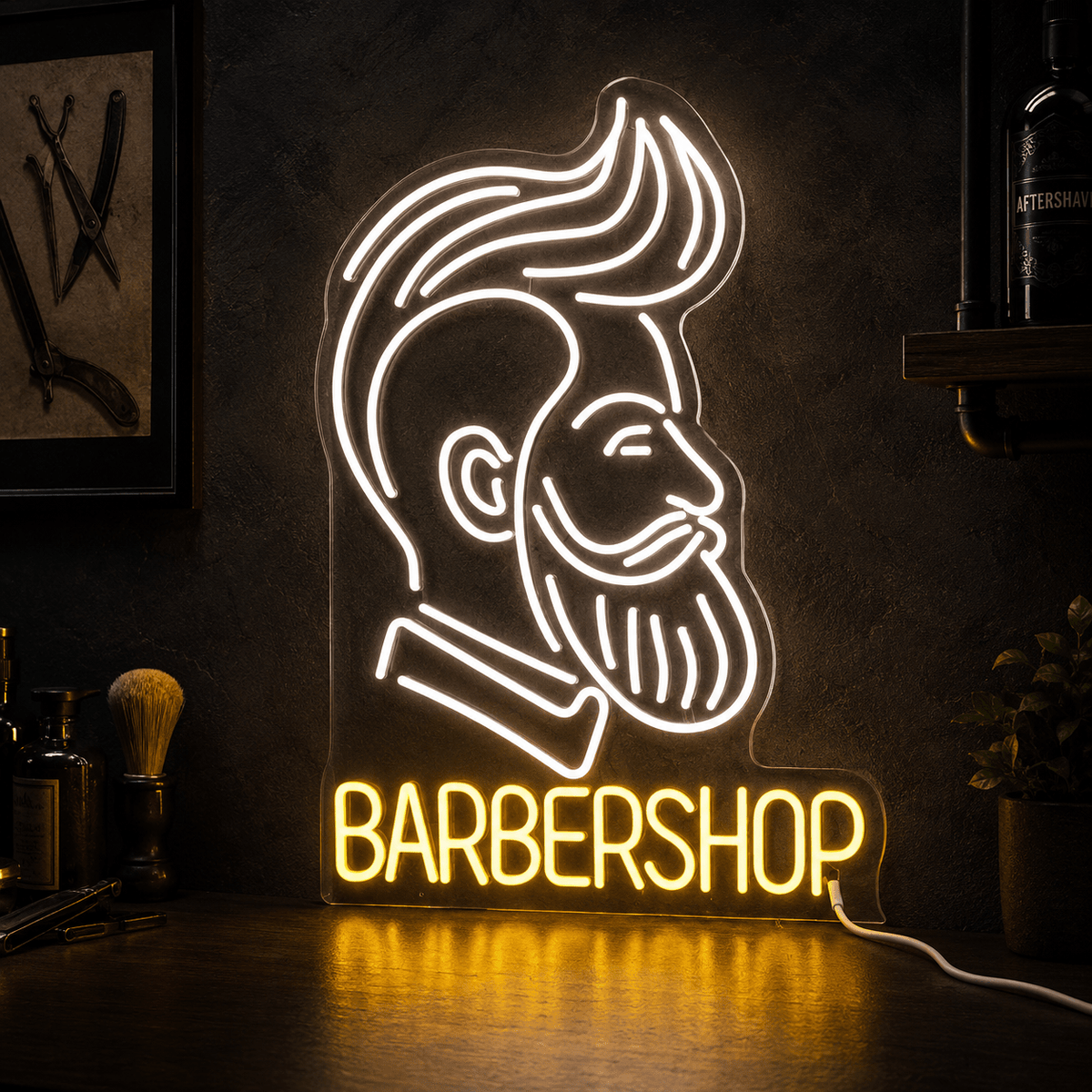 Barbershop LED Neon Sign Home Decor - Shineneon