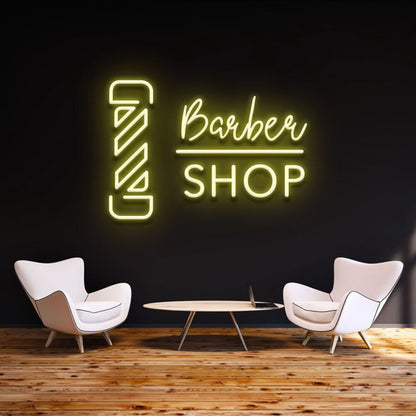 Barbershop Signage Neon Sign For Barber Shops | Shineneon