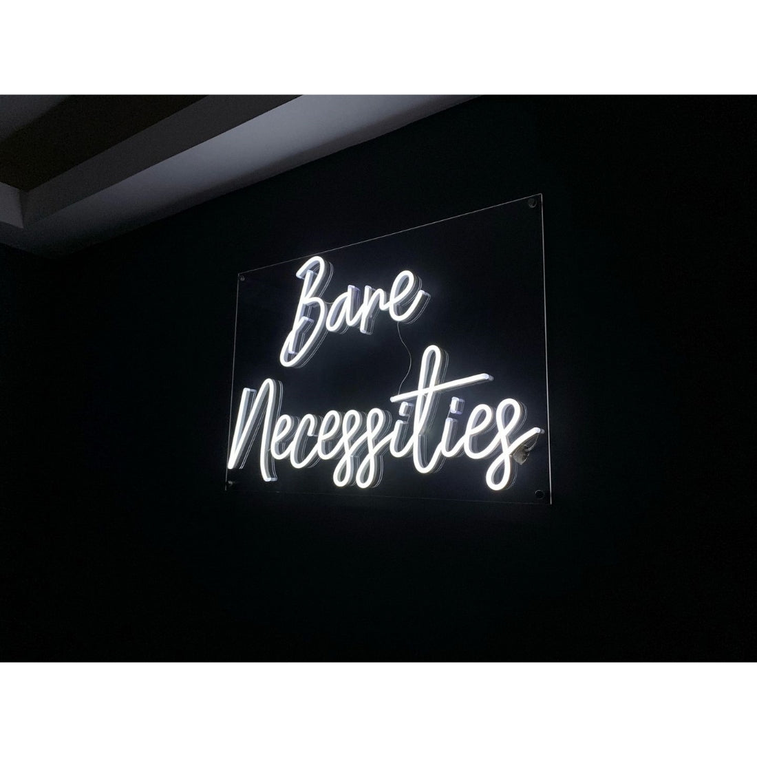 Bare Necessities Led Sign Business Neon Sign