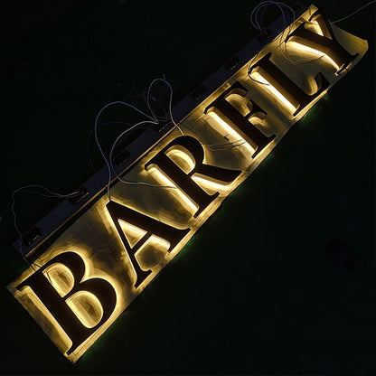 Barfly 3D Backlit Channel Letters Led Light Sign - Shineneon