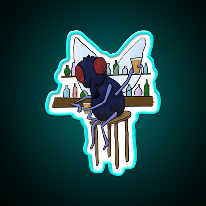 Barfly Man Cave Bar Led Neon Sign Rgb Color