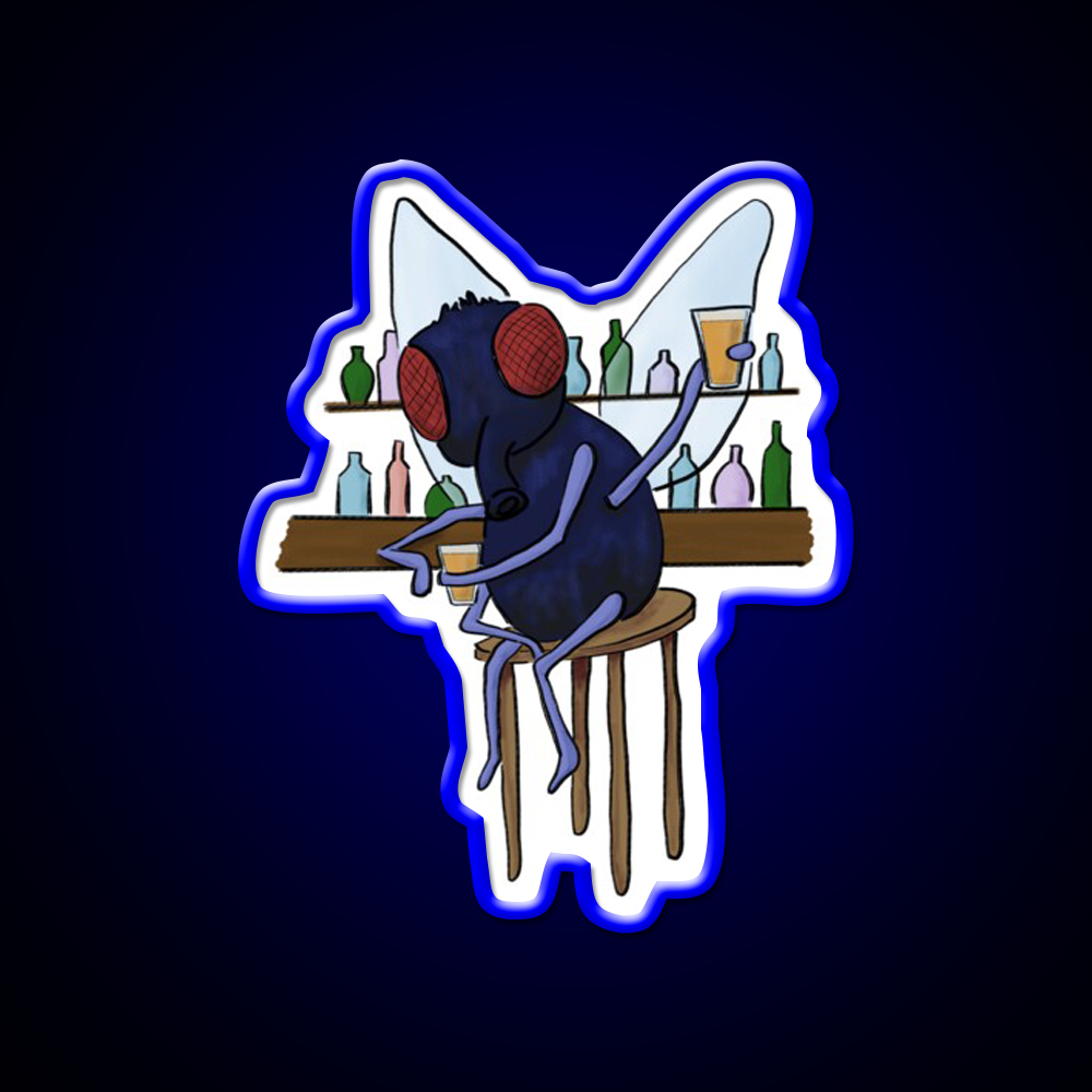 Barfly Man Cave Bar Led Neon Sign Rgb Color