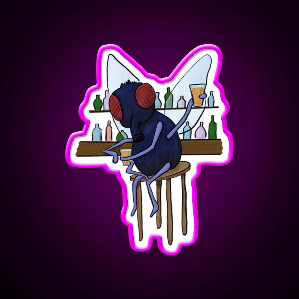 Barfly Man Cave Bar Led Neon Sign Rgb Color