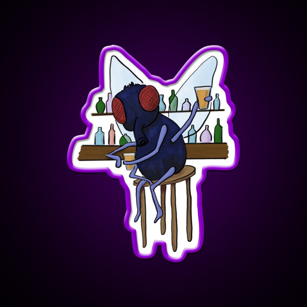 Barfly Man Cave Bar Led Neon Sign Rgb Color