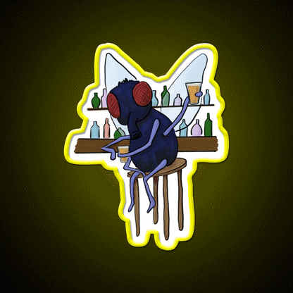 Barfly Man Cave Bar Led Neon Sign Rgb Color