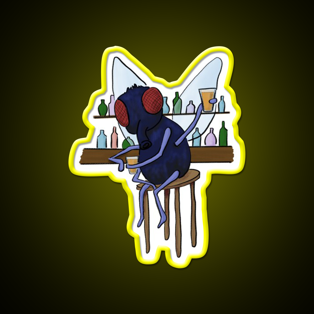 Barfly Man Cave Bar Led Neon Sign Rgb Color