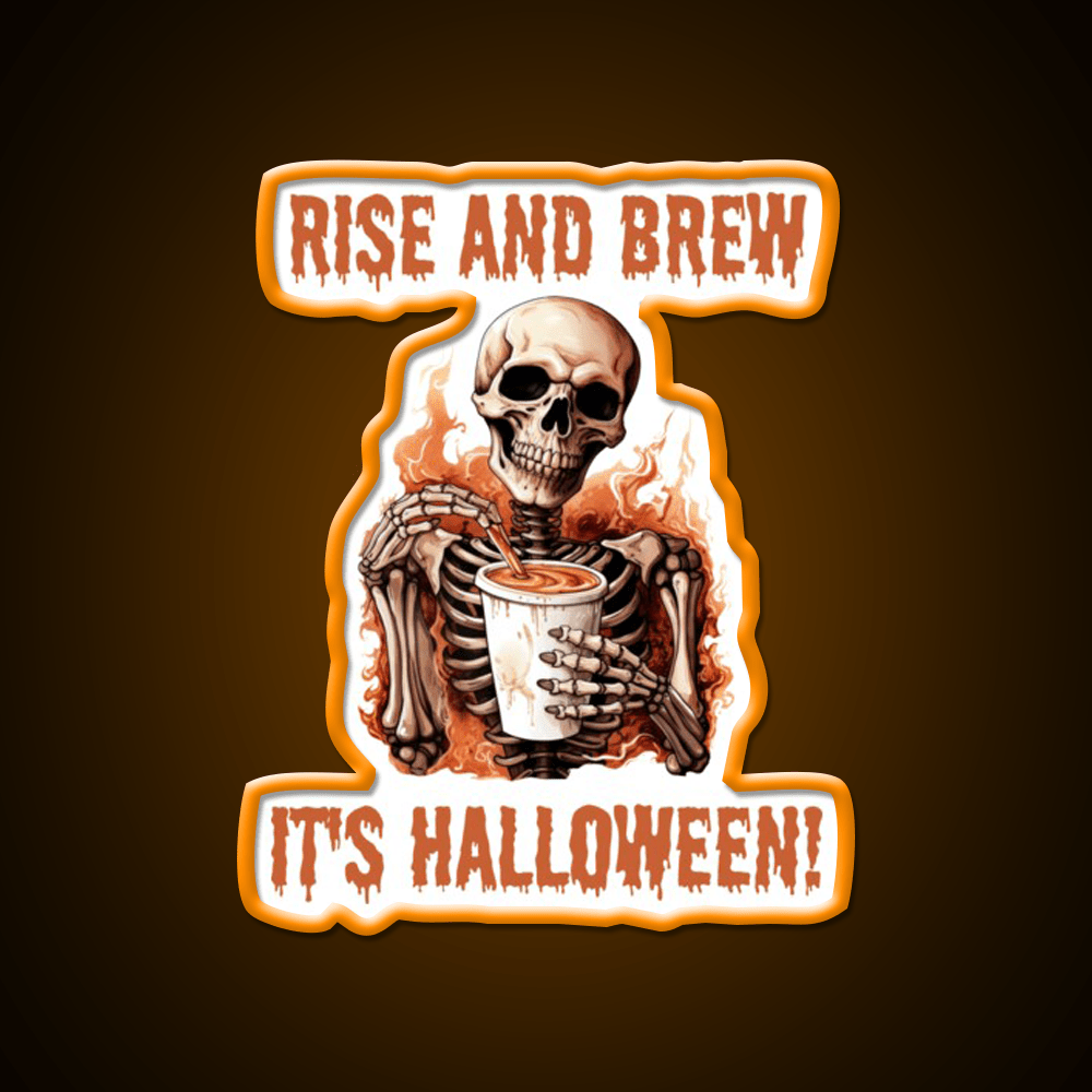 Barista Halloween Cafe Led Neon Sign Espresso Bar Art Rgb Color - Shineneon