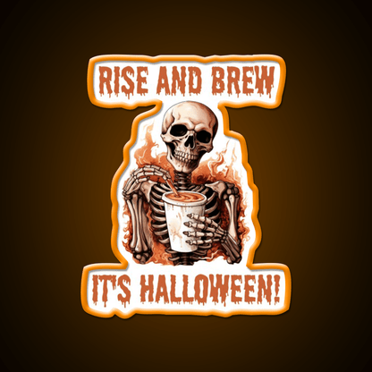 Barista Halloween Cafe Led Neon Sign Espresso Bar Art Rgb Color - Shineneon
