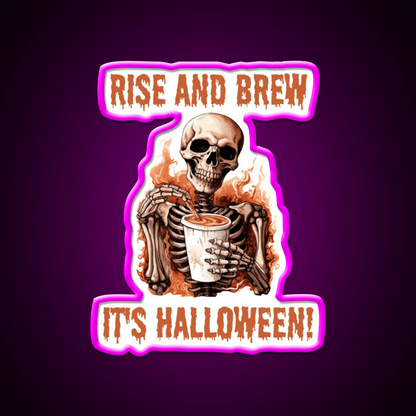 Barista Halloween Cafe Led Neon Sign Espresso Bar Art Rgb Color - Shineneon