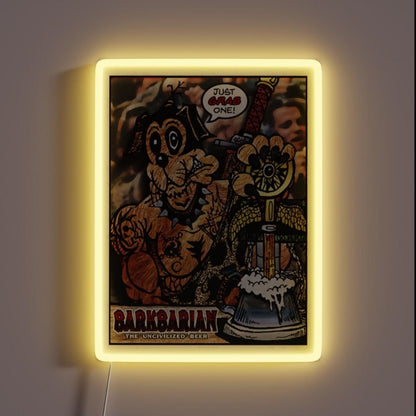 Barkbarian Beer Rgb Led Neon Sign