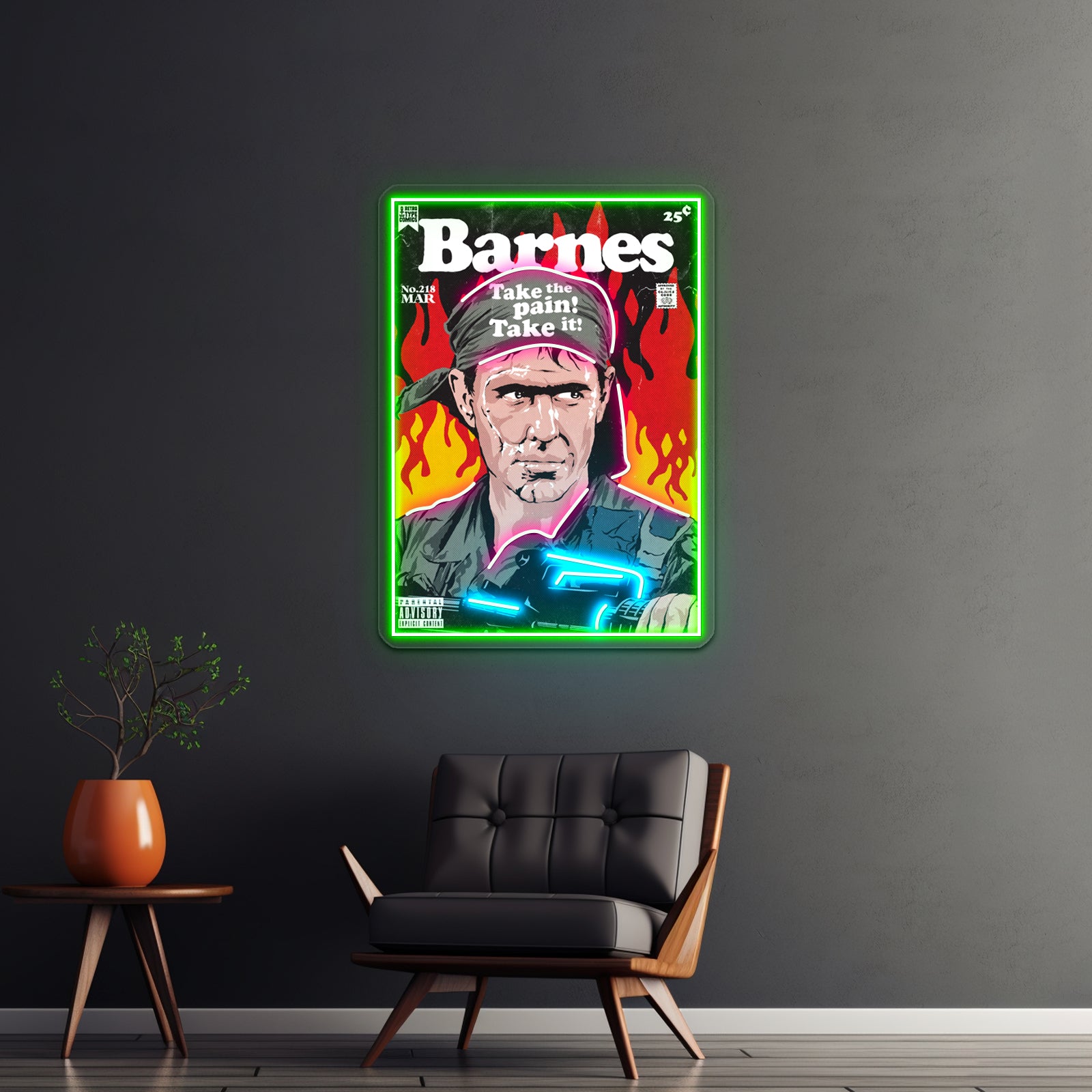 Barnes Artwork Led Neon Sign - LED neon sign view 9