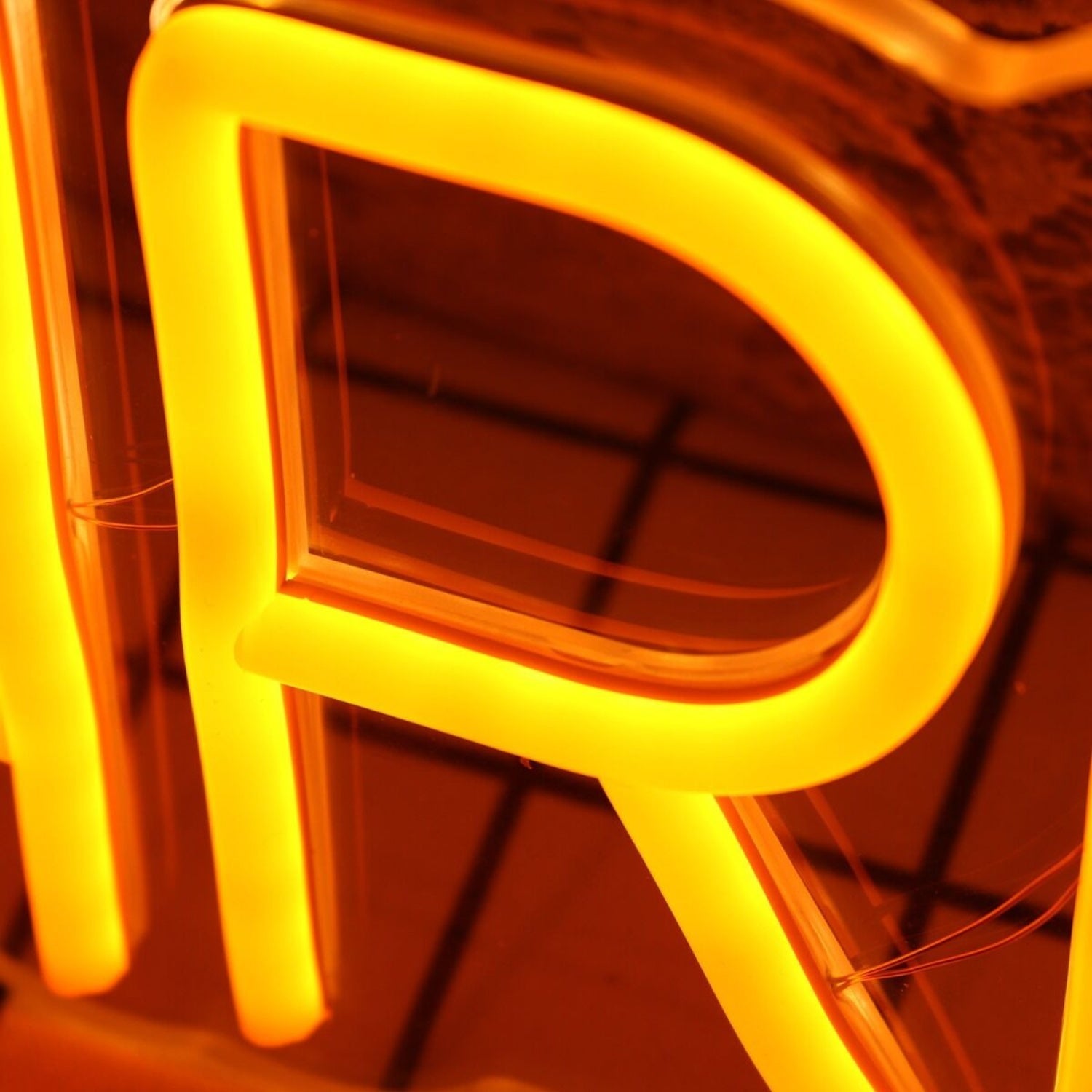 Barney Artist Orange Led Neon Sign - Shineneon