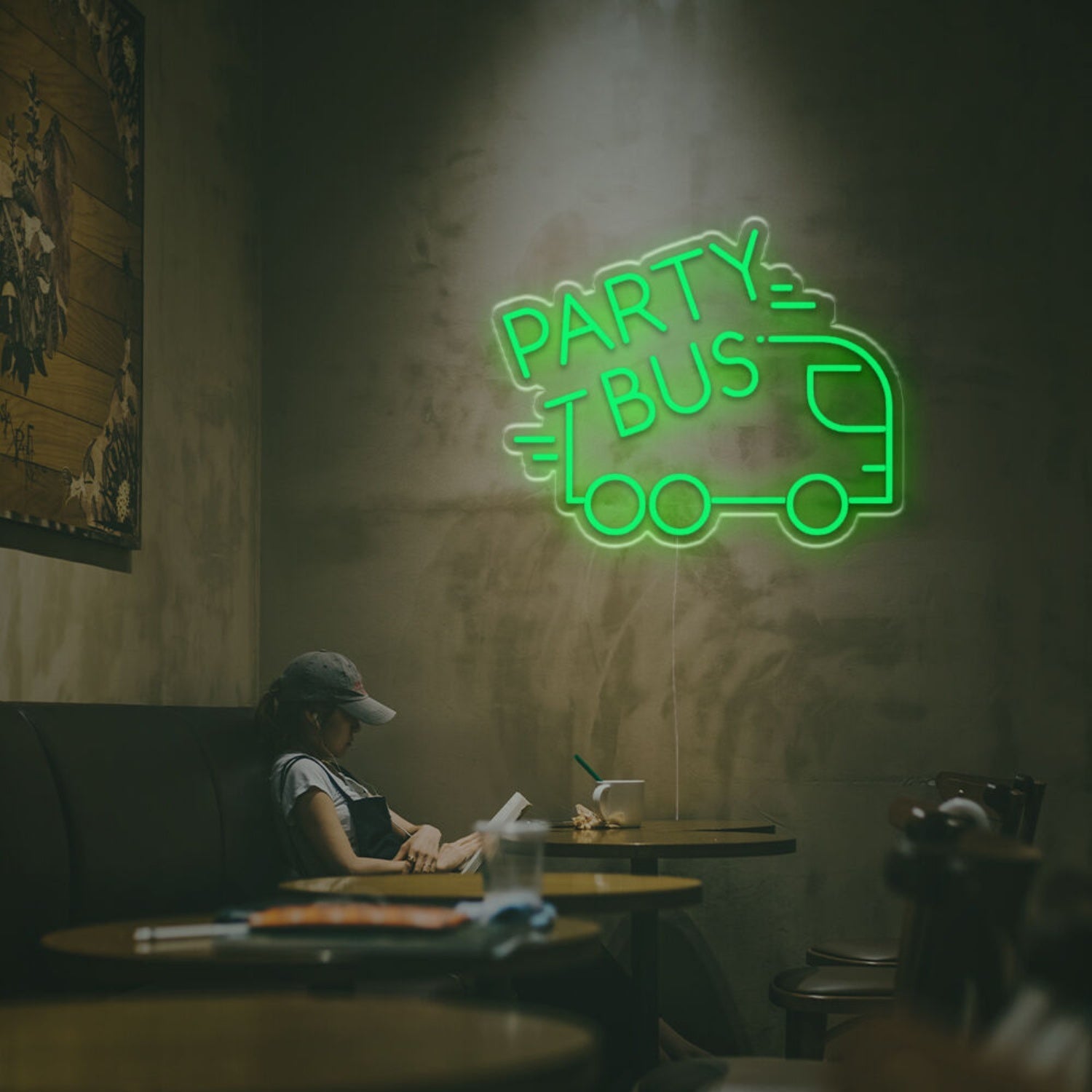 Barparty Events Vibrant Party Bus Led Neon Sign - Shineneon