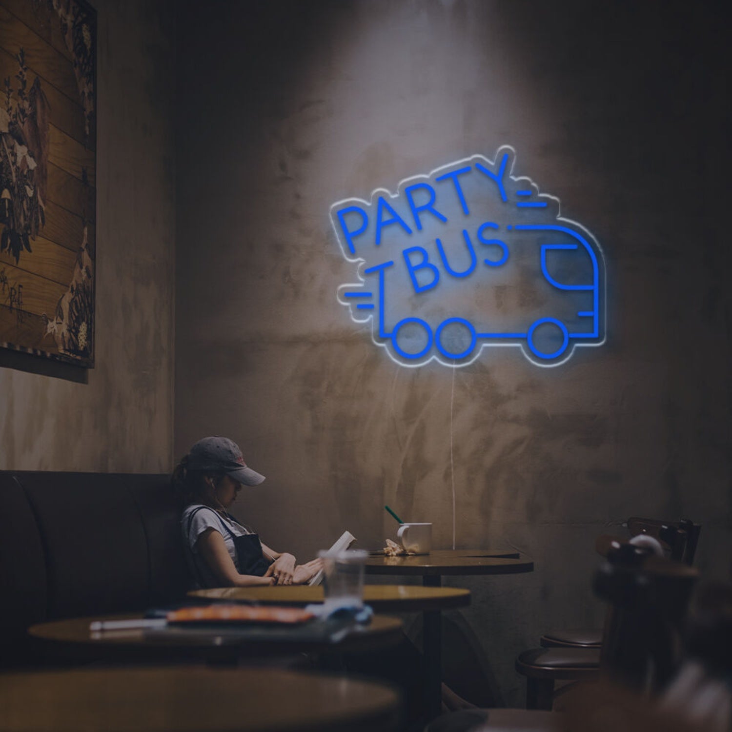 Barparty Events Vibrant Party Bus Led Neon Sign - Shineneon