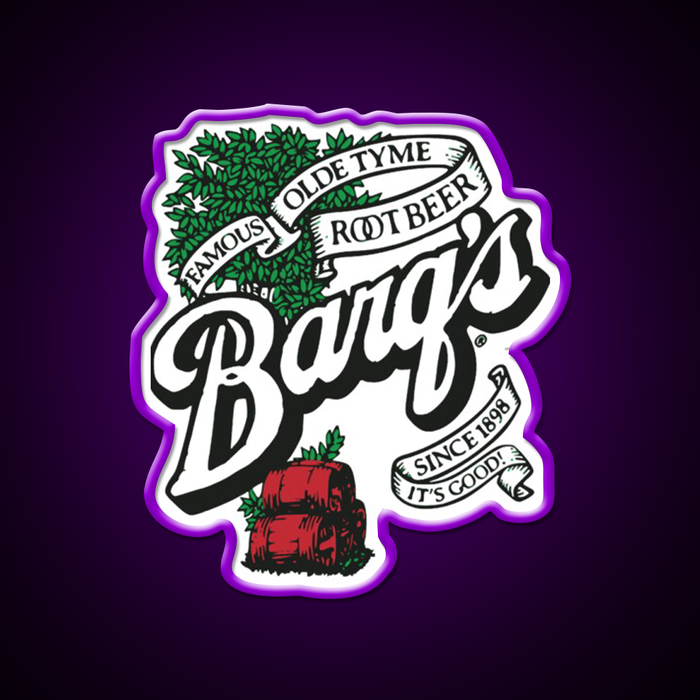 Barqs Root Beer Logo Essential Beer Bar Decor Led Neon Sign Rgb Color - LED neon sign view 9