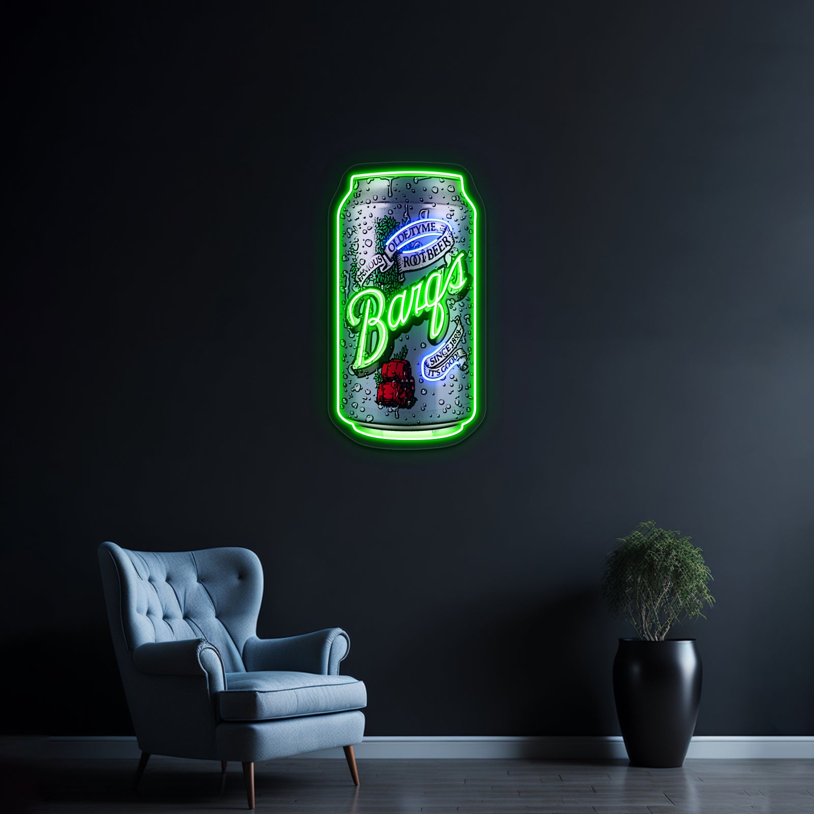 Barqs Rootbeer Artwork Led Neon Sign | Shineneon