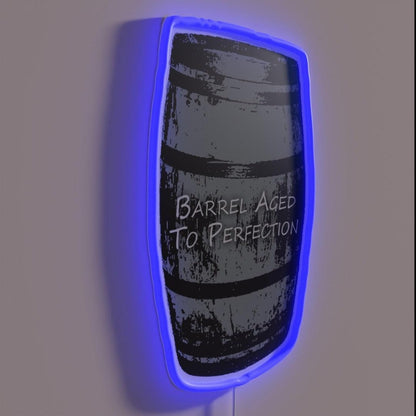 Barrel Aged To Perfection Rgb Led Neon Sign