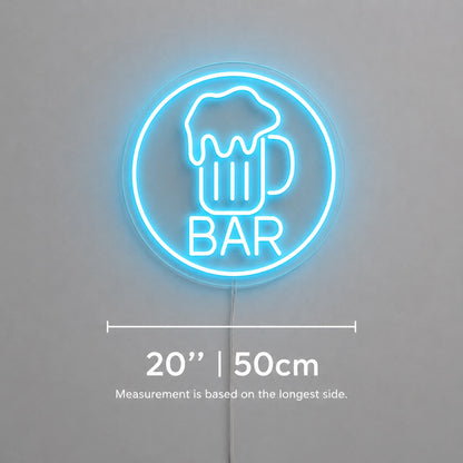 Barrel Room Bar Neon Sign LED Neon Sign size image
