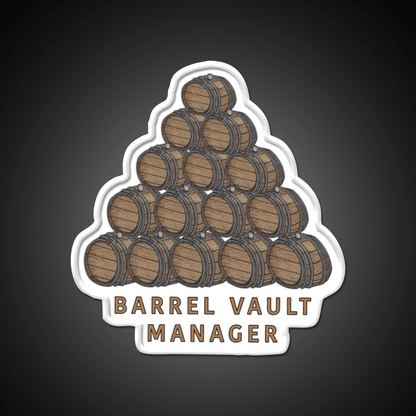 Barrel Vault Manager Whiskey Drink Bar Led Neon Sign Rgb Color - Shineneon