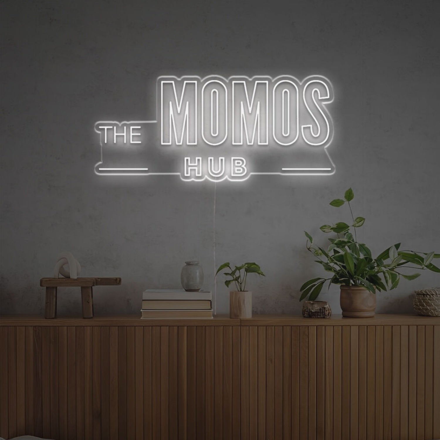 Bars Weddings And The Momos Hub Led Neon Sign | Shineneon