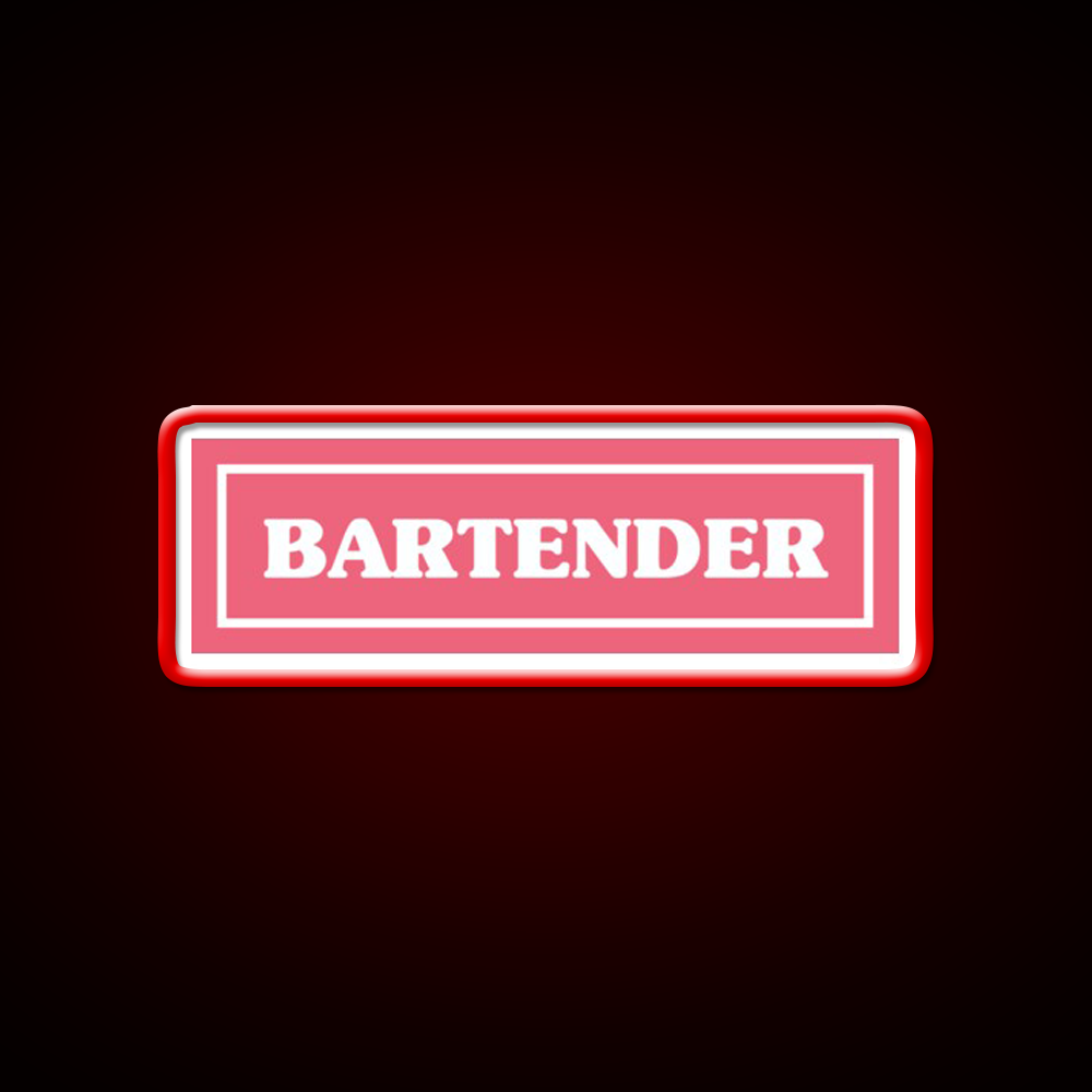 Bartender Cocktail Bar Decor Led Neon Sign Rgb Color - LED neon sign view 10