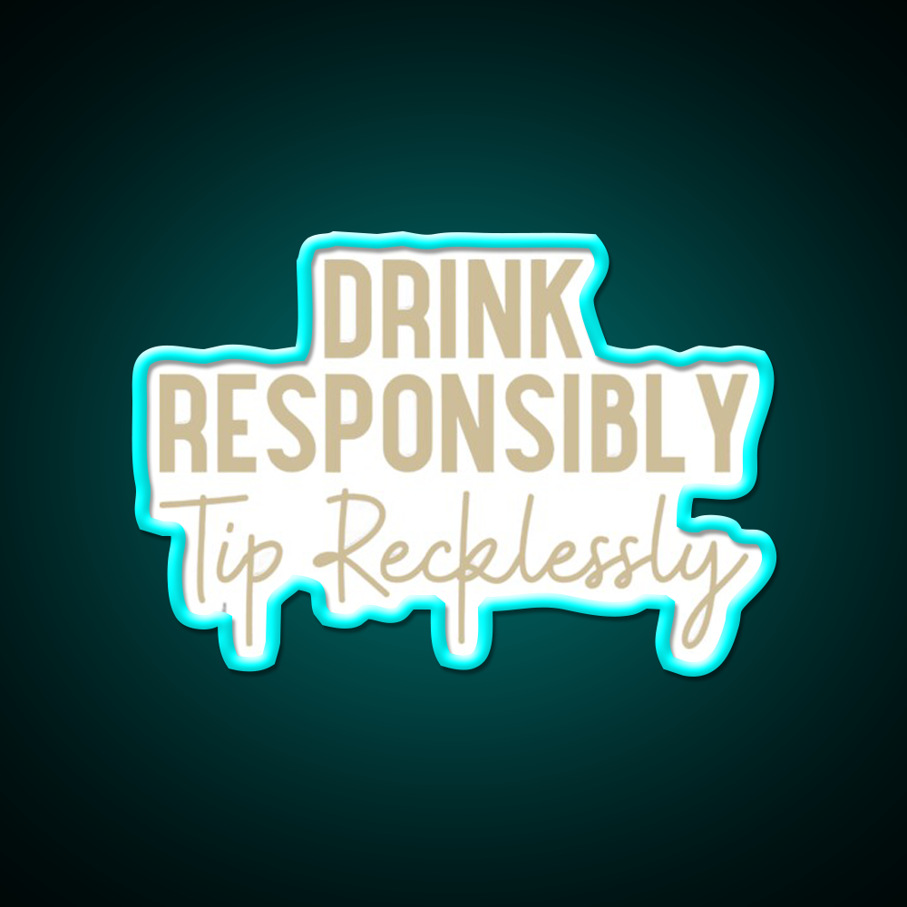 Bartender Man Cave Bar Led Neon Sign Letter Art Rgb Color