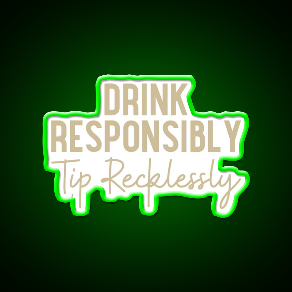 Bartender Man Cave Bar Led Neon Sign Letter Art Rgb Color