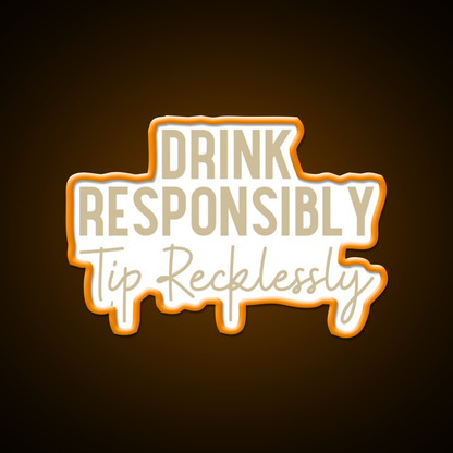 Bartender Man Cave Bar Led Neon Sign Letter Art Rgb Color