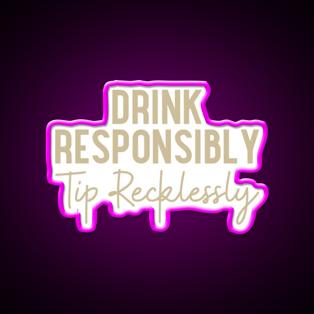 Bartender Man Cave Bar Led Neon Sign Letter Art Rgb Color