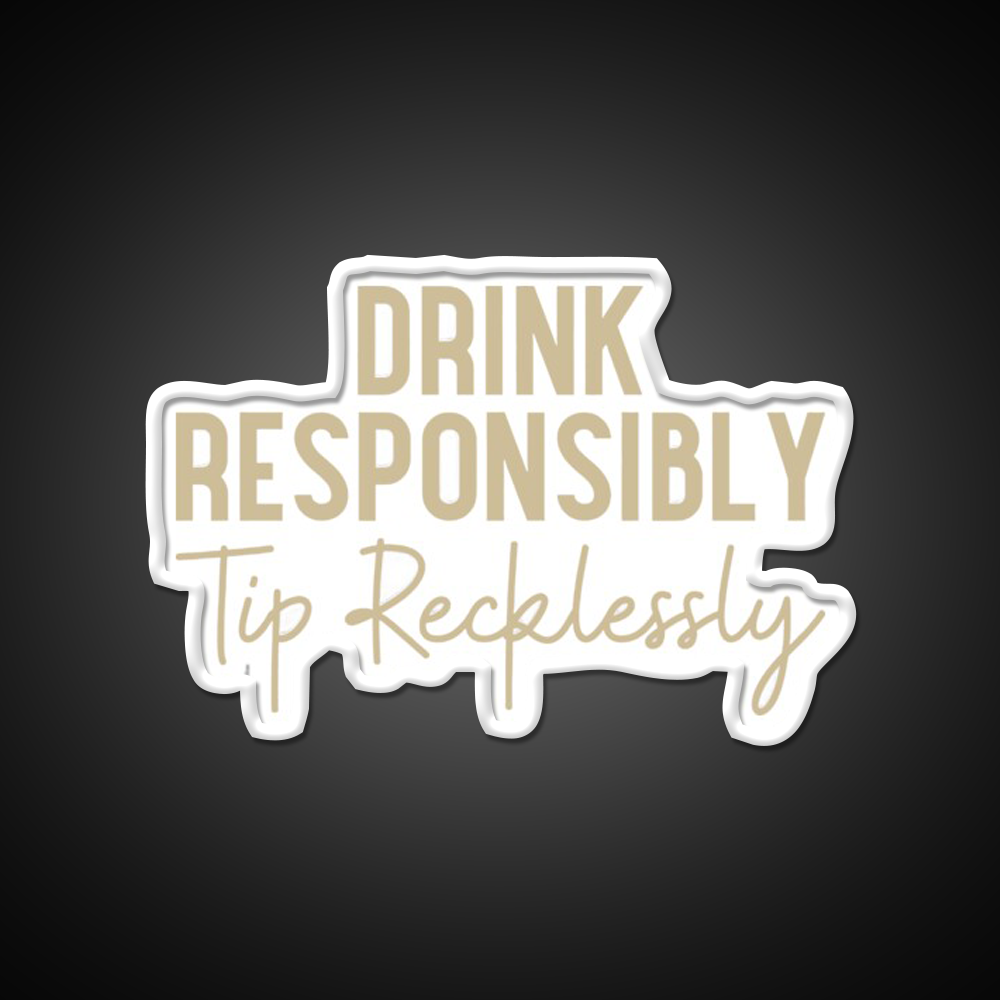 Bartender Man Cave Bar Led Neon Sign Letter Art Rgb Color