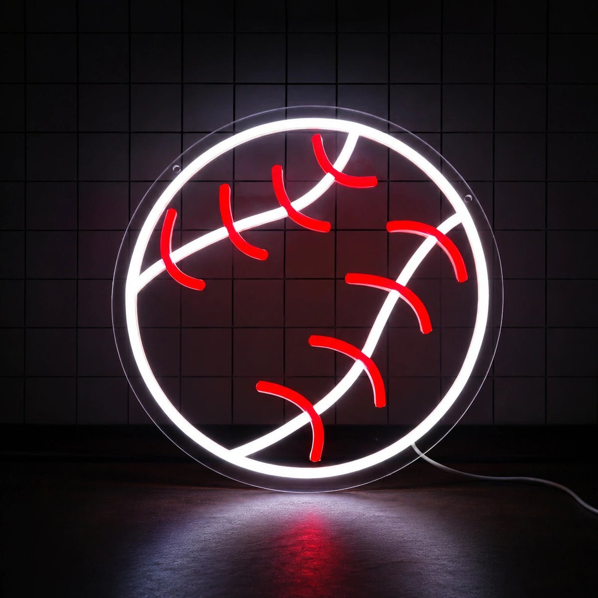 Baseball Ball LED Neon Sign - Shineneon