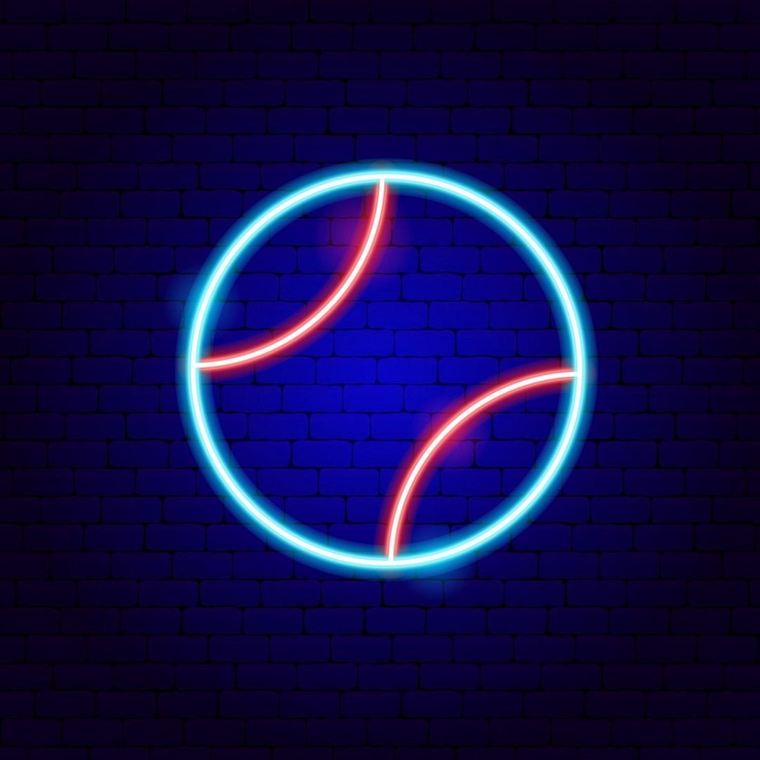Baseball Ball Led Sign Business Neon Sign - Shineneon