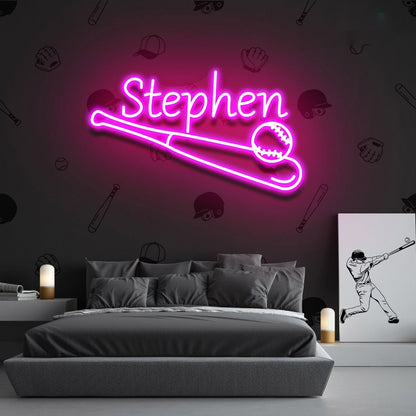 Baseball Led Neon Sign Fboys Room Decor - Shineneon